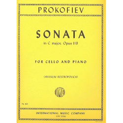 Sonata C major op.119 : - Sergei Prokofieff