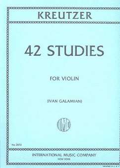 42 Studies : for violin