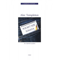 Pocket Size Sonata for clarinet and piano - Alec Templeton