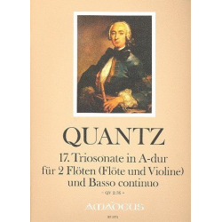 Sonate A-Dur Nr.17 QV2-36 - für - Johann Joachim Quantz