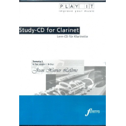 Sonata B-Dur Nr.1 für Klarinette und Klavier : - Jean Xavier Lefèvre