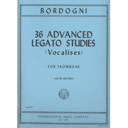 36 advanced Legato Studies : - Marco Bordogni