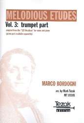 24 melodious Etudes vol.3 : Trumpet - Marco Bordogni