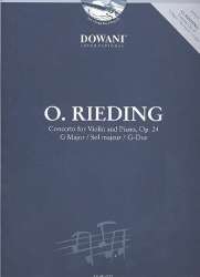 Konzert G-Dur op.24 (+CD) : - Oskar Rieding