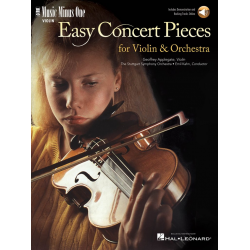 Easy Concert Pieces for Violin & Orchestra - Music Minus One