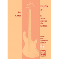 Funk it (+CD) : 9 Solostücke - Jan Kazda