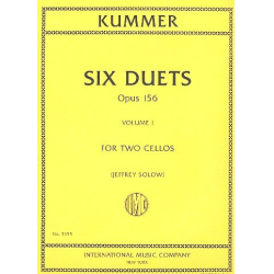 6 Duets op.156 vol.1 (nos.1-3) : - Friedrich August Kummer