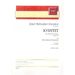 Quintett op.95 - - Josef Bohuslav Förster