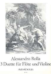 3 Duette für Flöte und Violine - Alessandro Rolla