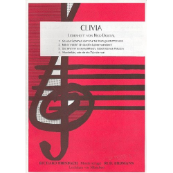 Clivia : Liederheft für Gesang - Nico Dostal