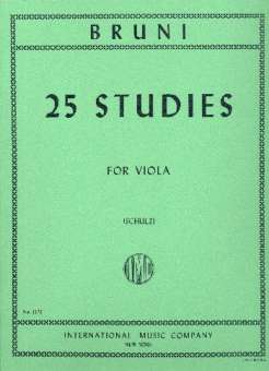 25 Studies : for viola solo