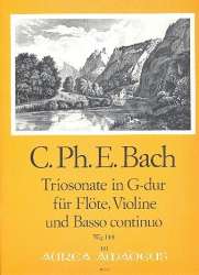 Triosonate G-Dur Wq144 - - Carl Philipp Emanuel Bach