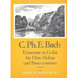 Triosonate G-Dur Wq144 - - Carl Philipp Emanuel Bach