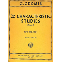 20 characteristic Studies op.18 : - Pierre Clodomir