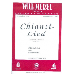 Chianti-Lied : für gem Chor und Klavier - Gerhard Winkler