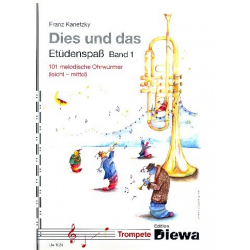 Dies und das - Etüdenspaß Band 1 für Trompete - Franz Kanefzky
