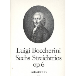 6 Streichtrios op.6 - Stimmen - Luigi Boccherini