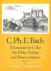 Triosonate C-Dur Wq147 - - Carl Philipp Emanuel Bach
