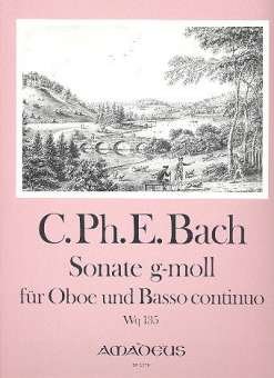 Sonate g-Moll wq135 - für Oboe