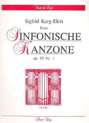 Sinfonische Kanzone op.85,1 : - Sigfrid Karg-Elert