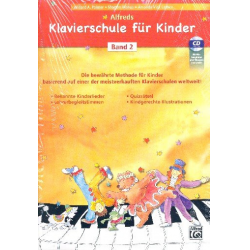 Alfreds Klavierschule Kinder Bd.2 BK/CD - Willard A. Palmer