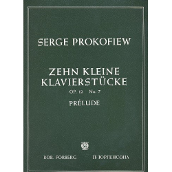 Prélude op.12,7 : für Klavier - Sergei Prokofieff