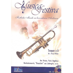 Musica festiva (+CD) : für Trompete
