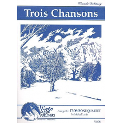 3 Chansons - Claude Achille Debussy / Arr. Michael Levin