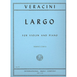 Largo : for violin and piano - Francesco Maria Veracini