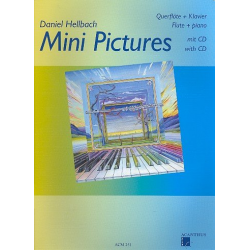 Mini Pictures - Querflöte - Buch + CD - Daniel Hellbach