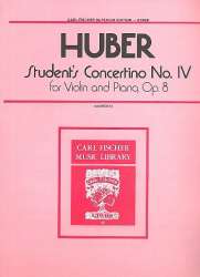 Student's concertino G major no.4 op.8 : - Adolf Huber