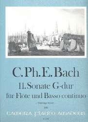 Sonate G-Dur Nr.11 - - Carl Philipp Emanuel Bach