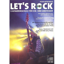 Let's rock (+CD) : für E-Gitarre/Tab - Peter Autschbach