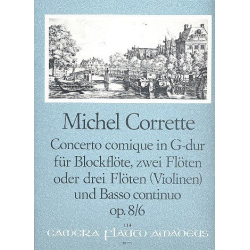 Concerto comique G-Dur op.8,6 - - Michel Corrette