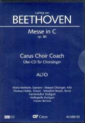 Messe C-Dur op.86 - Chorstimme Alt - - Ludwig van Beethoven