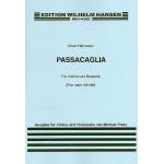 Passacaglia : für Violine und Viola : - Johan Halvorsen