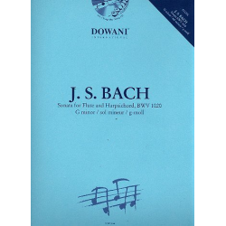Sonate g-Moll BWV1020 (+CD) : - Johann Sebastian Bach