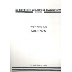 Kadenza : for double bass - Teppo Hauta-Aho
