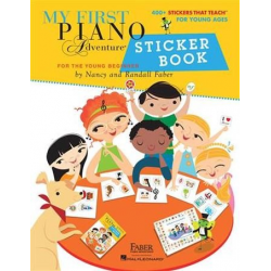 HL00226546 My first Piano Adventure - Sticker Book - Nancy Faber