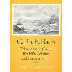 Triosonate C-Dur WQ149 - für - Carl Philipp Emanuel Bach
