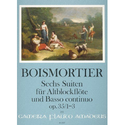 6 Suiten op.35 Band 1 (Nr.1-3) - - Joseph Bodin de Boismortier