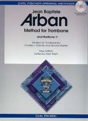 Method for Trombone and Baritone (bass clef) (+MP3+PDF) - Jean-Baptiste Arban