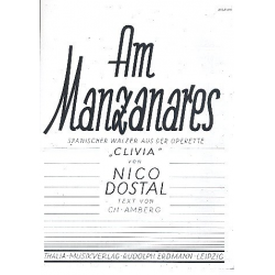 Am Manzanares : Spanischer - Nico Dostal