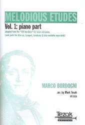 Melodious Etudes vol.1 : piano part - Marco Bordogni