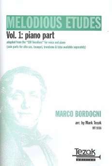 Melodious Etudes vol.1 : piano part