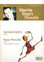 Happy Pinocchio für Sopranblockflöte und Klavier (2008) - Viktor Fortin