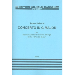 Concerto g major : - Anton Heberle