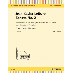 Sonate g-Moll Nr.2 : - Jean Xavier Lefèvre