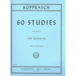 60 Studies vol.1 : for trombone - Carl Kopprasch