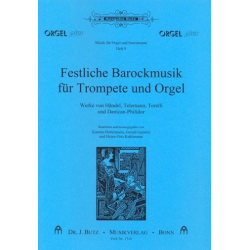 Festliche Barockmusik für Trompete und Orgel - Diverse / Arr. Karsten Dobermann